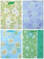CASE of FLORAL jumbo sized gift bags 80543