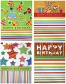 CASE of GIANT sized birthday general gift bags 80234