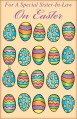 easter greeting card for sister-in-law