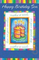 greeting card six cards six envelopes 70365