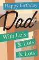 birthday dad greeting card six cards six envelopes 89691