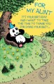 birthday aunt humor greeting card six cards six envelopes 10248