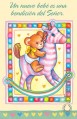 spanish new baby greeting card