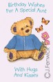 birthday aunt greeting card