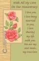 greeting card six cards six envelopes 89993