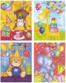 CASE of MEDIUM sized birthday JUVENILE gift bags 8HB011MD
