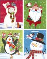 CASE of LARGE sized Christmas gift bags 8XM030LG