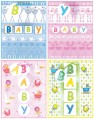 CASE of JUMBO sized baby gift bags 8BB014JU