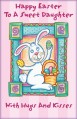 easter greeting card to daughter