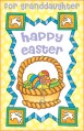 easter granddaughter greeting card