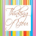 15 different designs (2 packs each) of THINKING OF YOU greeting cards variety pack