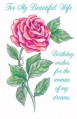 greeting card six cards six envelopes 87083
