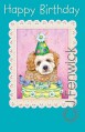 birthday greeting card six cards six envelopes 87104