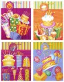 CASE of MEDIUM sized birthday general gift bags 80211