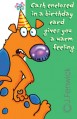 birthday greeting card humorous