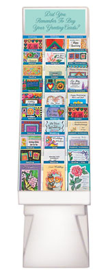 greeting card display
