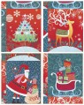CASE of LARGE sized Christmas gift bags 8XM028LG