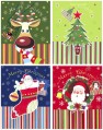 CASE of MEDIUM sized CHRISTMAS gift bags 8XM022MD