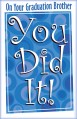 graduation brother greeting card